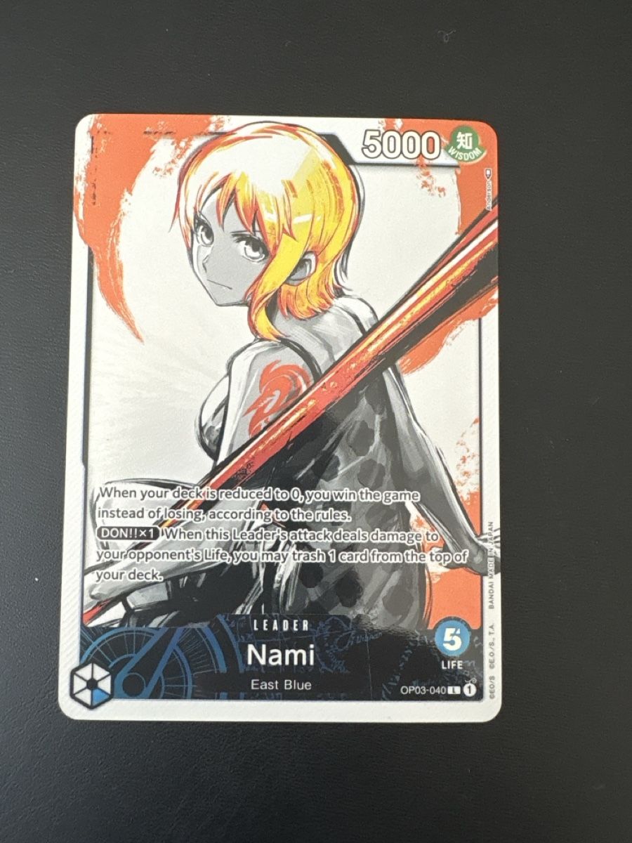 Bandai Carte collezionabili: One Piece TCG- Nami OP03-040 – Nuovo (secondo la descrizione) da Wetzikon ZH venduto da regula.mrk