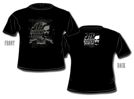 Unterstütze Galileo mit dem Kauf eines T-Shirts