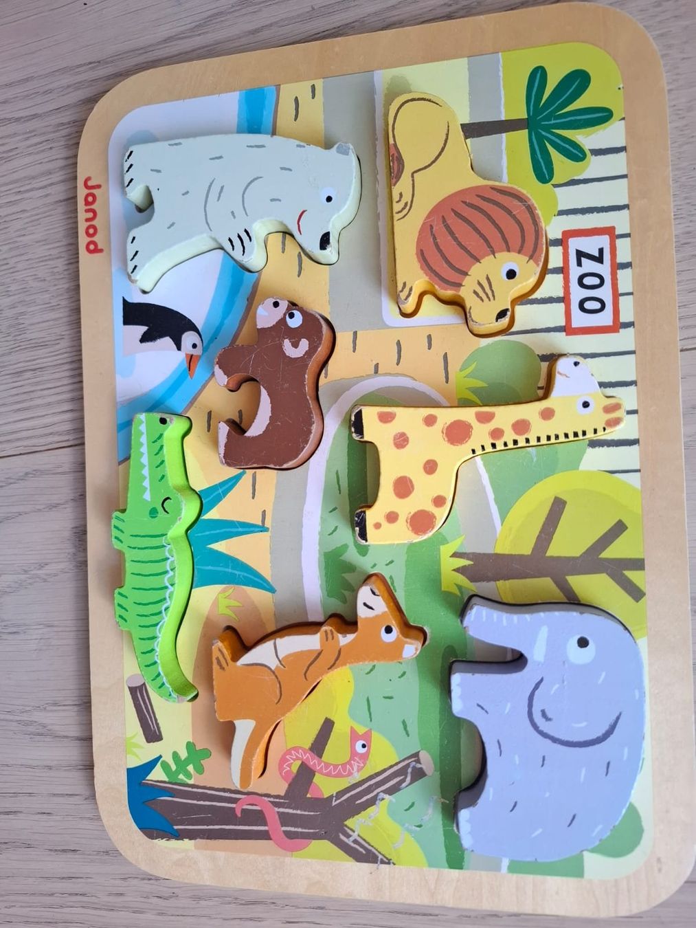 Janod Puzzle: Puzzle Set mit Kinder und Tiermotiven – Usato da Küssnacht am Rigi venduto da awalde 1