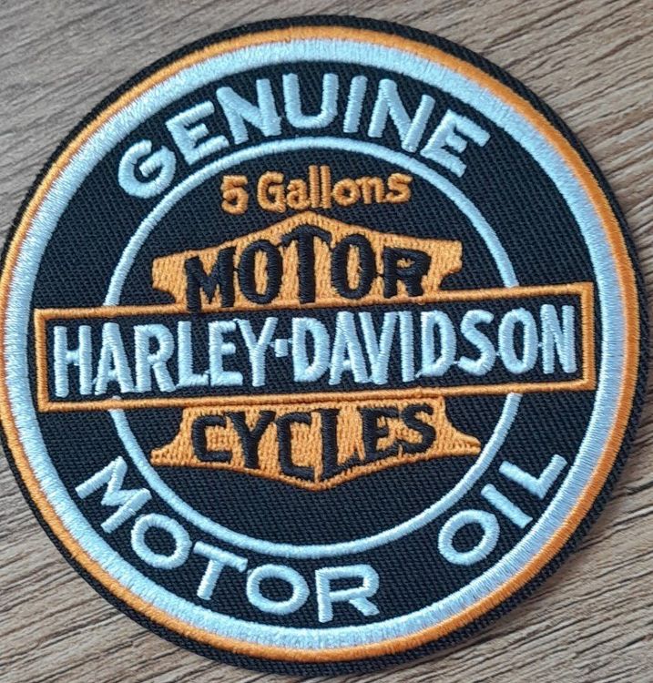 Patch Harley Davidson Motor oil 1