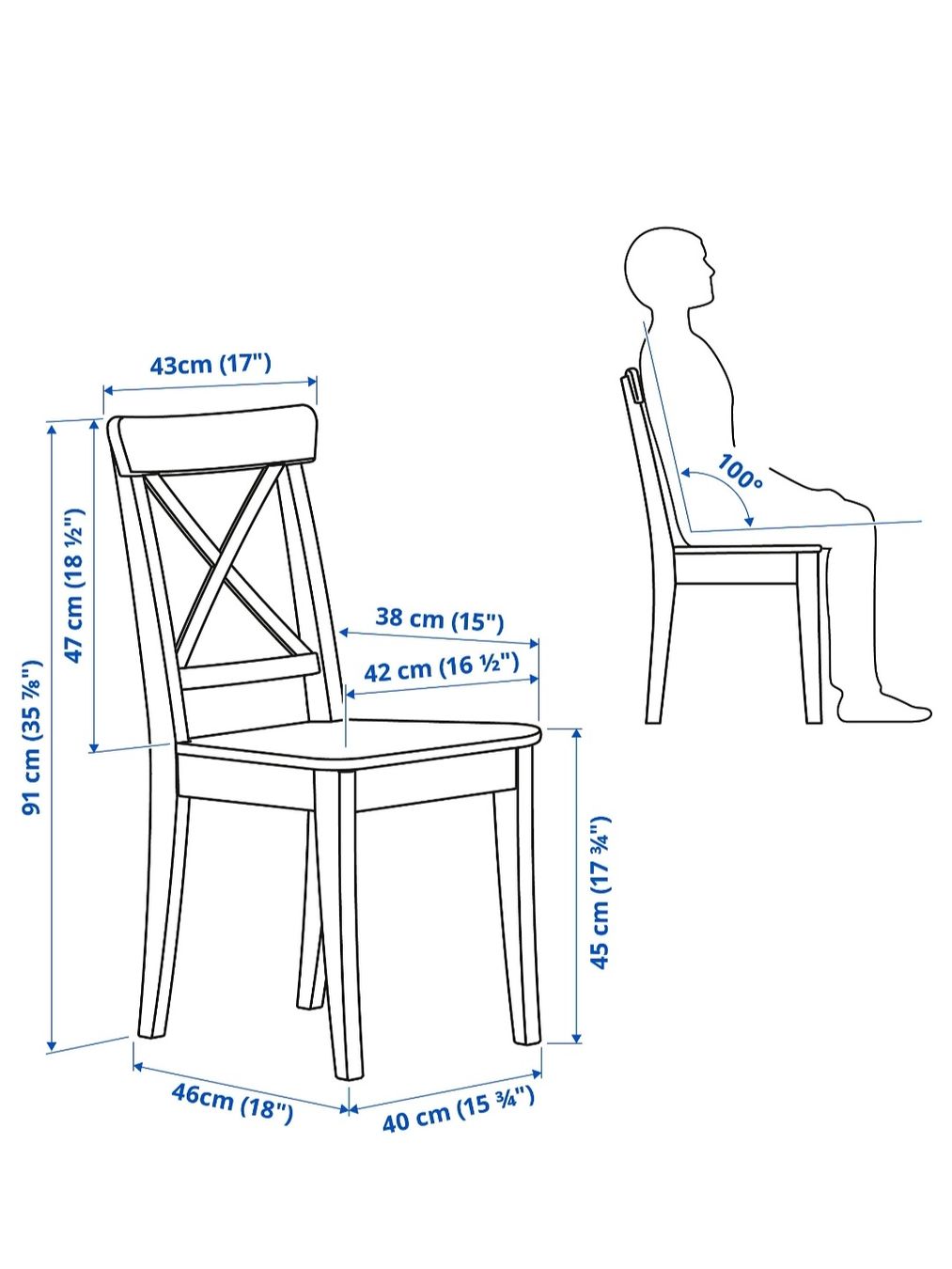 Ikea Tischset: Esstisch weiss mit 4 Stühlen (IKEA Ingatorp / Ingolf) – Gebraucht aus Opfikon von cw.h7 5