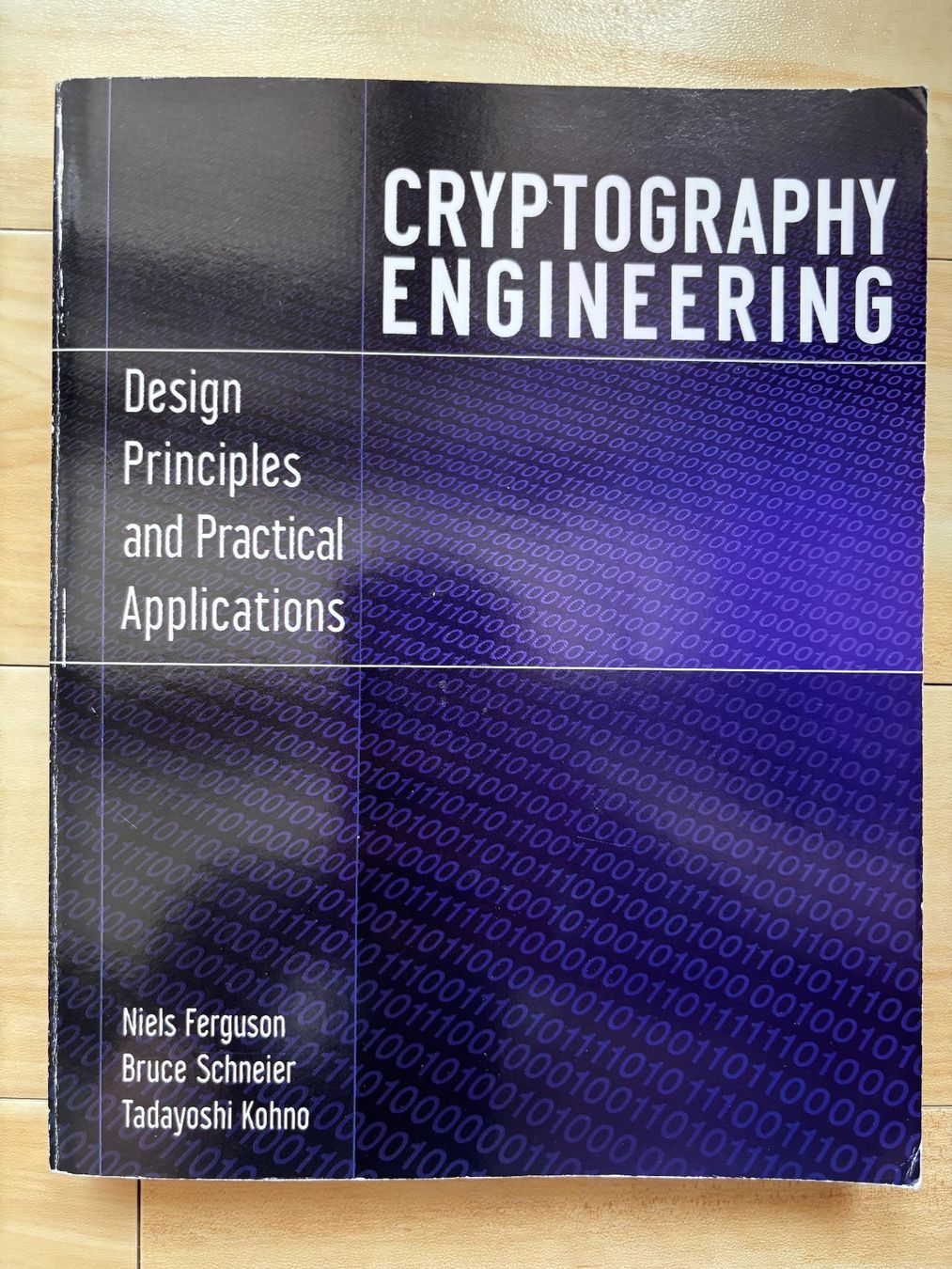 Libri: Cryptography Engineering – Ferguson Schneier Kohno – Usato da Bassersdorf venduto da Andre_g1