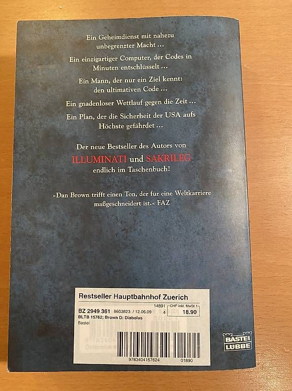 Libri: Diabolus – Usato da Wettswil venduto da Gixli13 1