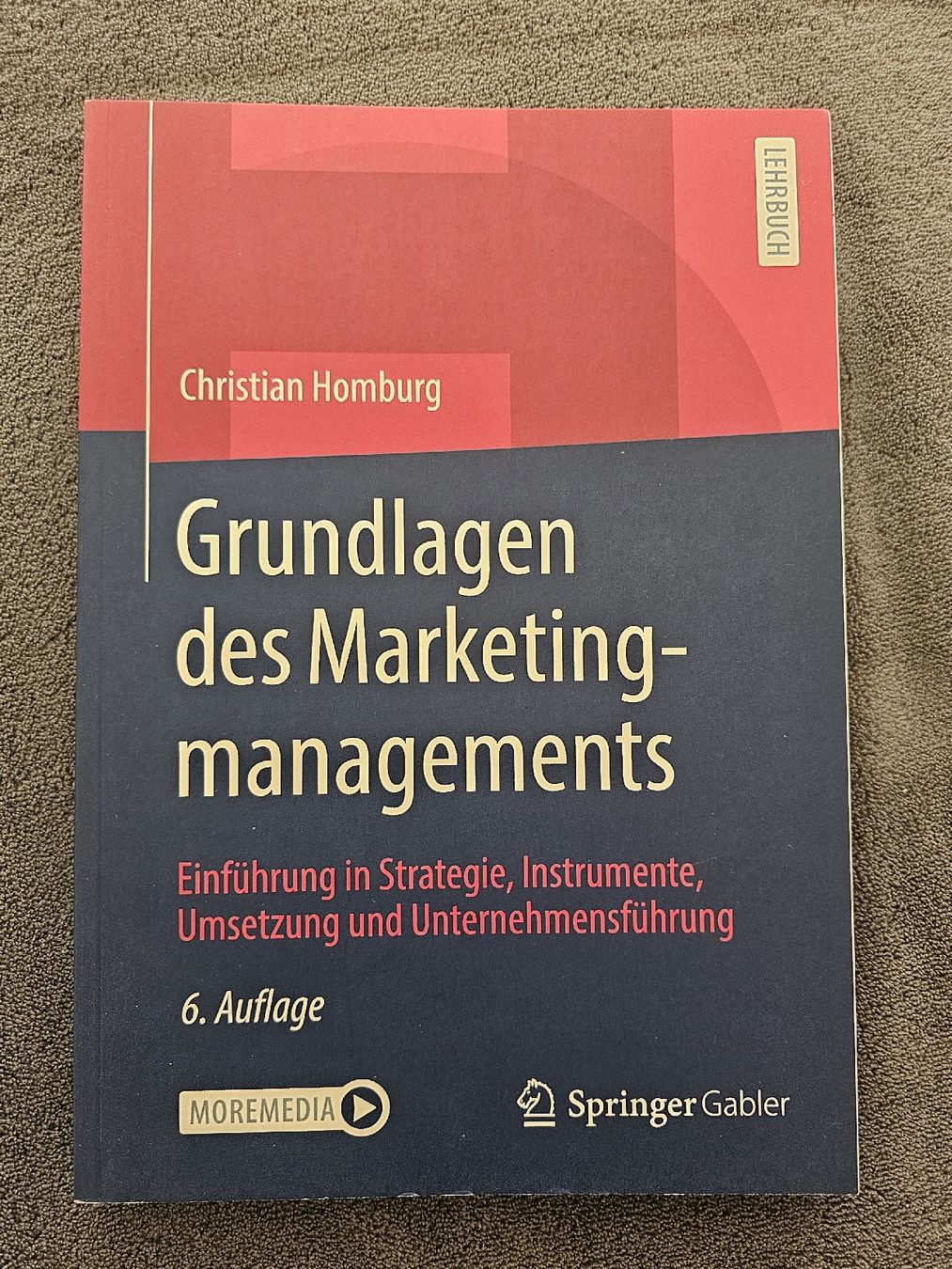 Libri: Marketing Management – Nuovo (secondo la descrizione) da Zürich venduto da bfritig