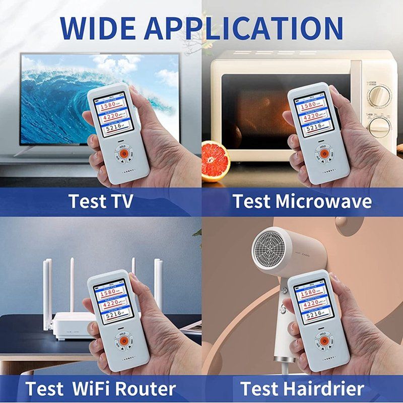 Misurare: Electromagnetic Radiation Detector, Elektrosmog Messgerät – Nuovo (secondo la descrizione) da Zürich venduto da buyfinest 7