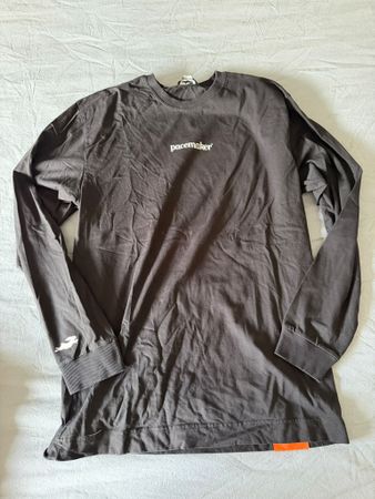 Pacemaker Langarmshirt schwarz Baumwolle guter Zustand L