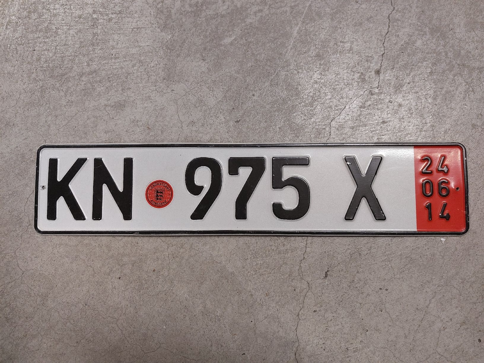 Insegne: Autonummer Deutschland Konstanz – Usato da Uster venduto da Gery8