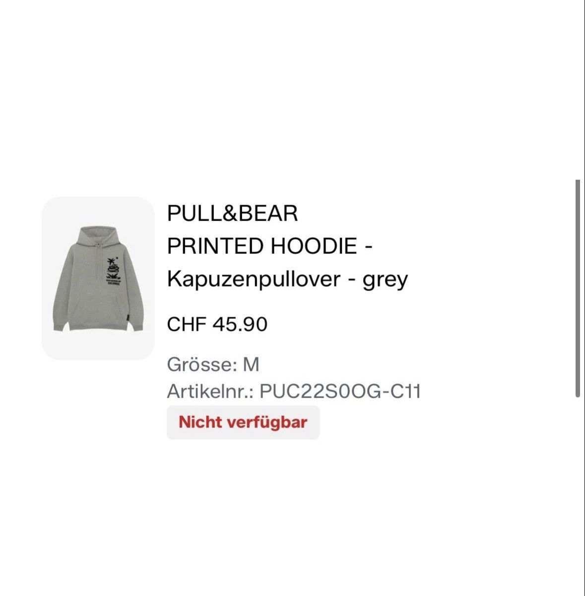 Pulls & Sweat-shirts: PULL&BEAR HOODIE – D'occasion à Muri AG par rah_x6jr 3