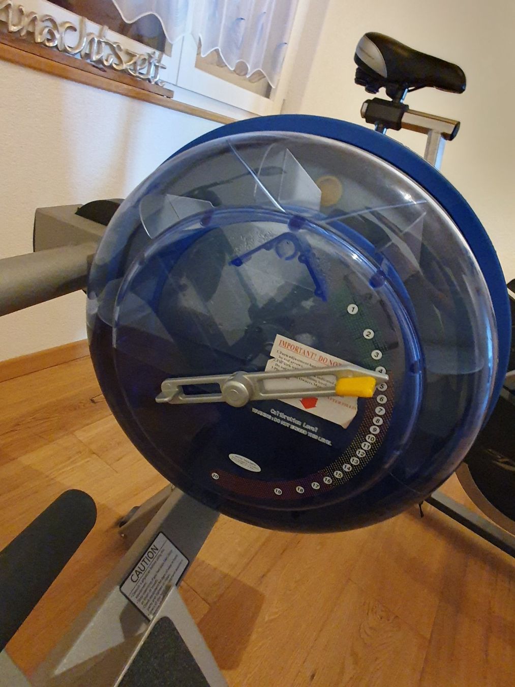 Hometrainer: Wasserrudergerät /Fluid Rower First Degree – Usato da Bellikon venduto da 13padi77 2