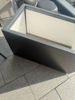 Blumentrog Nico Metallico Anthrazit rechteckig neuwertig