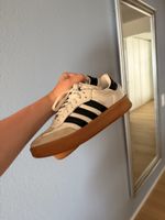 Adidas Samba weiss/schwarz Gr. 39 1/3 Sneakers Schuhe 