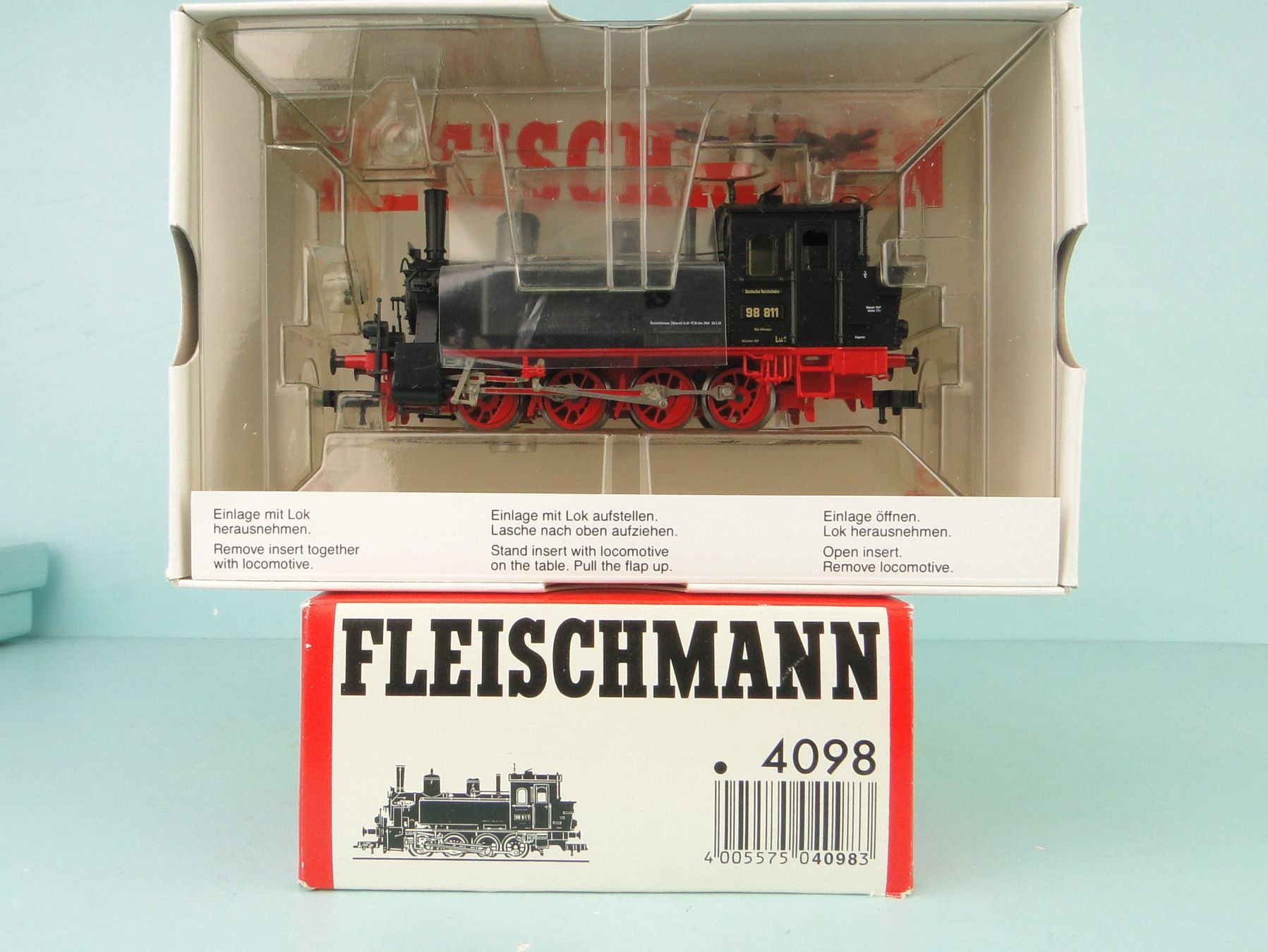 Fleischmann Modellini di ferrovie: Fleischmann H0 4020 BR98, wie NEU – Usato da Bülach venduto da cann11 1
