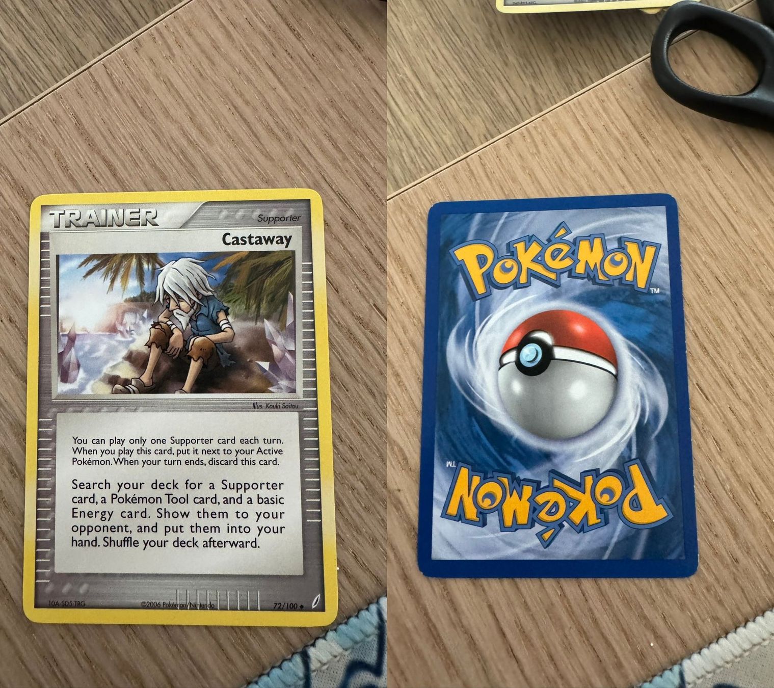Pokémon Carte collezionabili: Castaway 72/100 – Usato da Chavannes-Renens venduto da skywalker1942