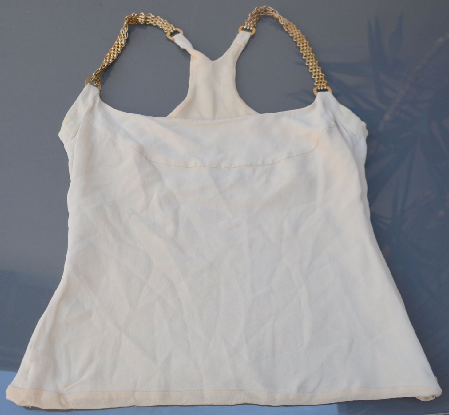 Versace Top: Seidentop Versace top en soie .S – Usato da Collonges venduto da arashee