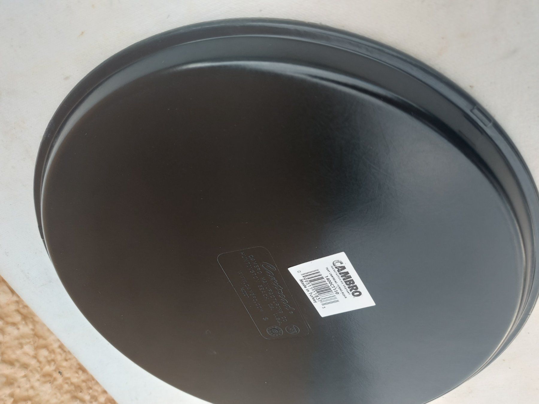 Servierplatten: Gastro-Kellnertablett; Cambro Camtread Tablett 35cm – Neu und originalverpackt aus Rheinau von profitronic.shop 6