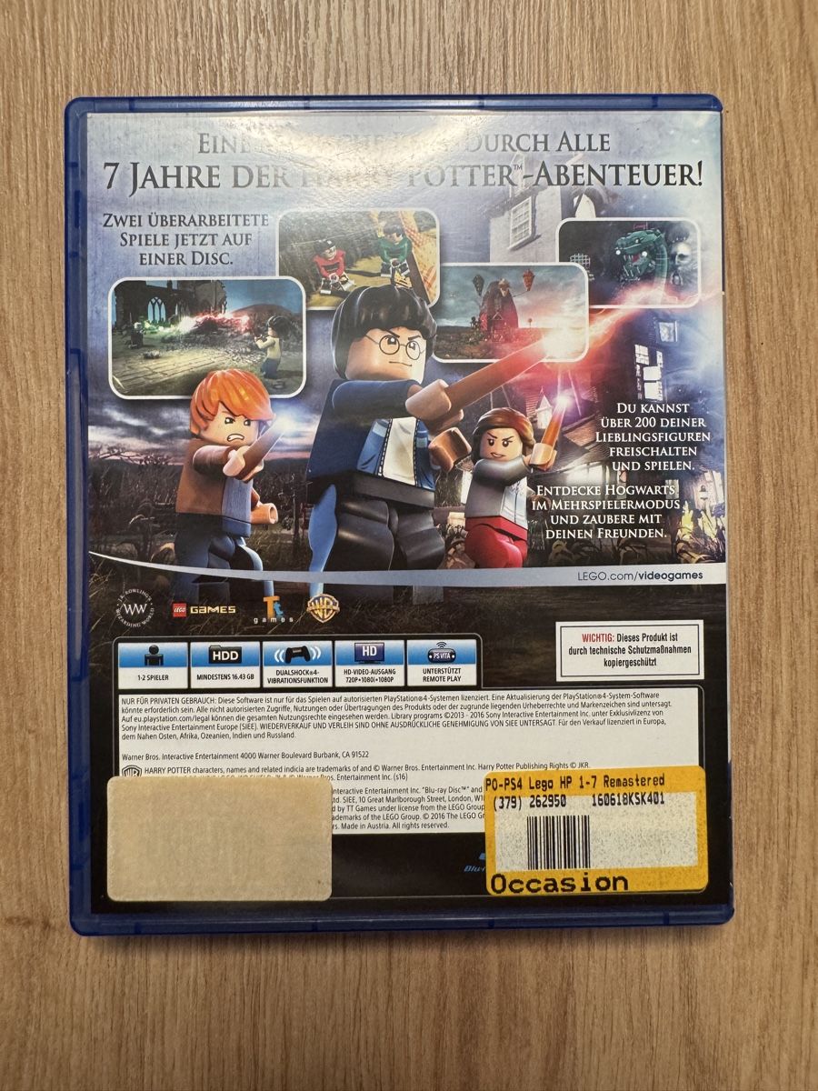 Sony Spiele: LEGO Harry Potter Collection PS4 gebraucht – Gebraucht aus Biberist von etesummer 1