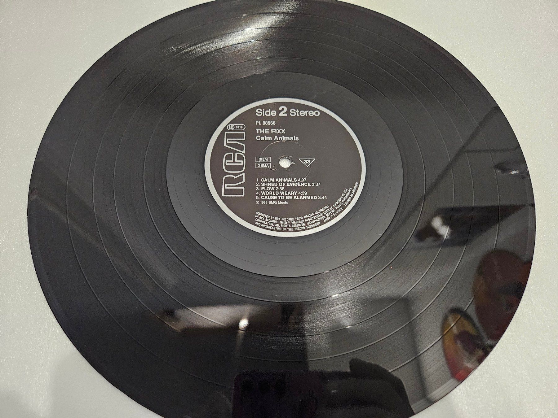 Dischi in vinile: The Fixx – Calm Animals – Usato da Uster venduto da Vinyl-Leidenschaft 5