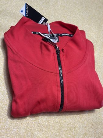 Freddy Giacca Rossa di cotone-tg2XL- nuovo 