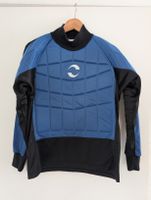 Unihockey Brustpanzer Gr. 164 blau-schwarz 