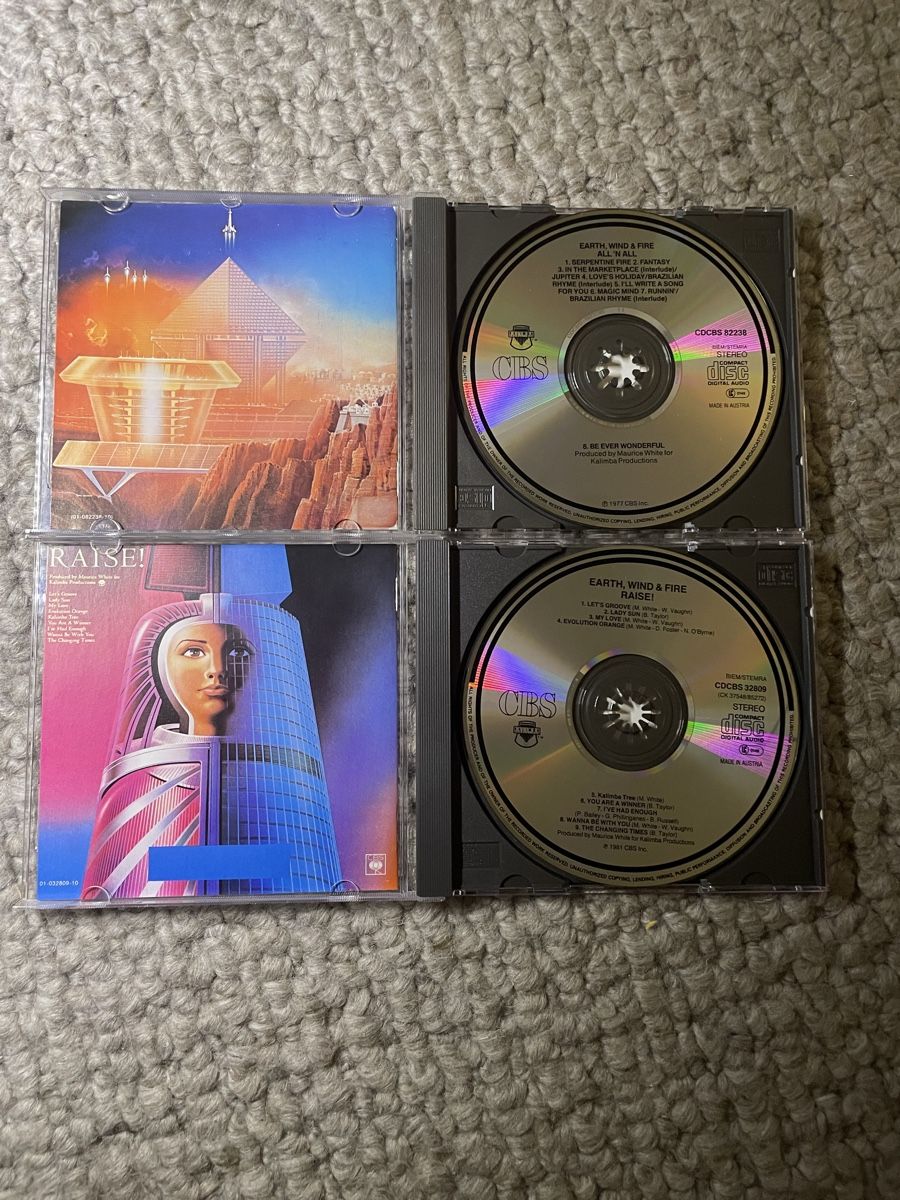 CDs: 2x Earth, Wind & Fire – D'occasion à Reinach AG par trigger7811 1