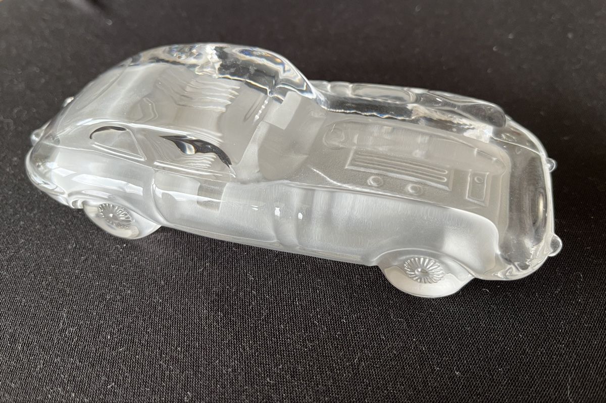 Statuette: Jaguar Type E cristal – Usato da La Neuveville venduto da MaSandri 1