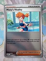 Pokémon TCG – Misty's Vitality Reverse (PBL080) Pitch Black