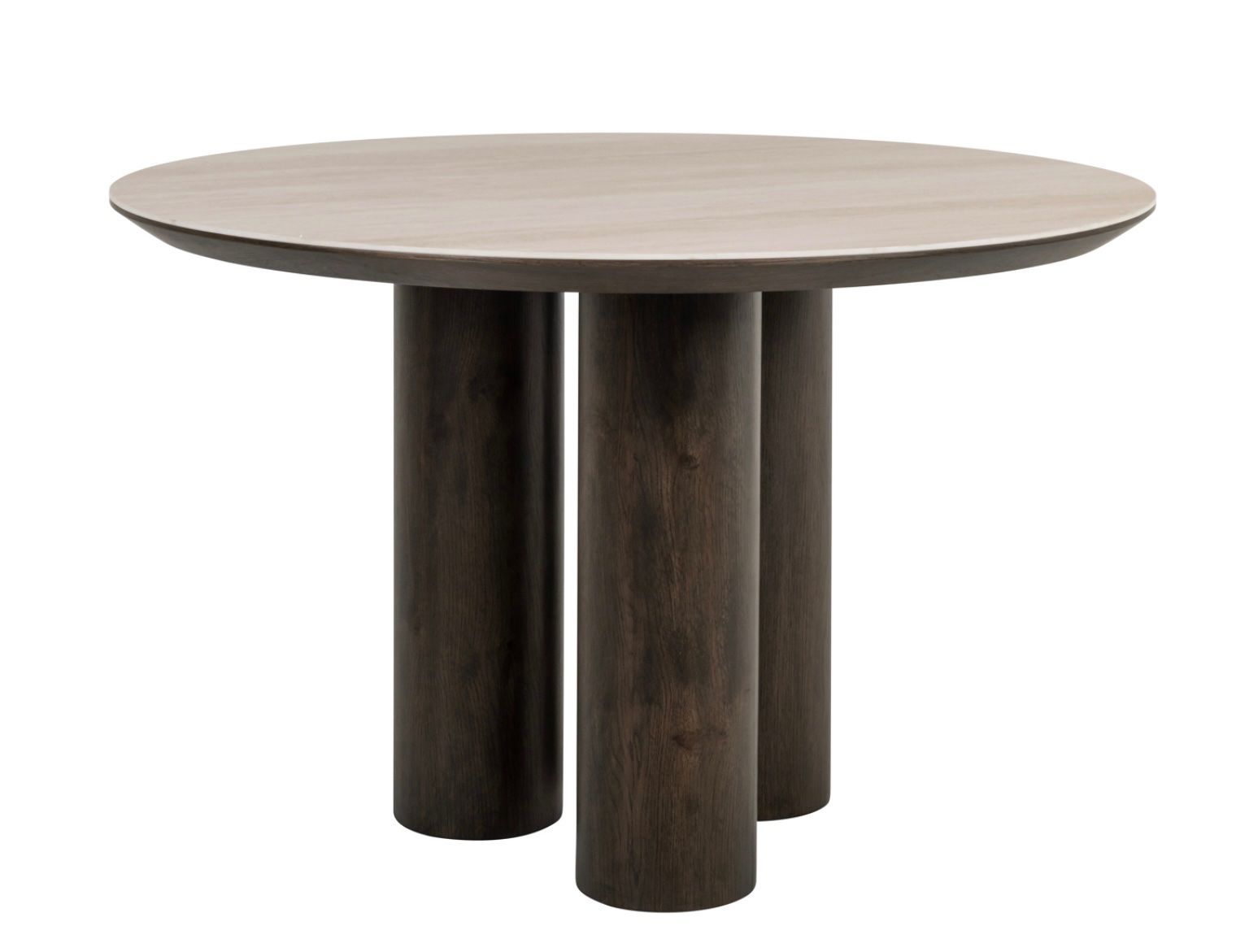 Tavoli: RICHMOND INTERIORS***  Dining table Ritz brown 120Ø – Nuovo e nell'imballaggio originale da Alpnachstad venduto da interioronline