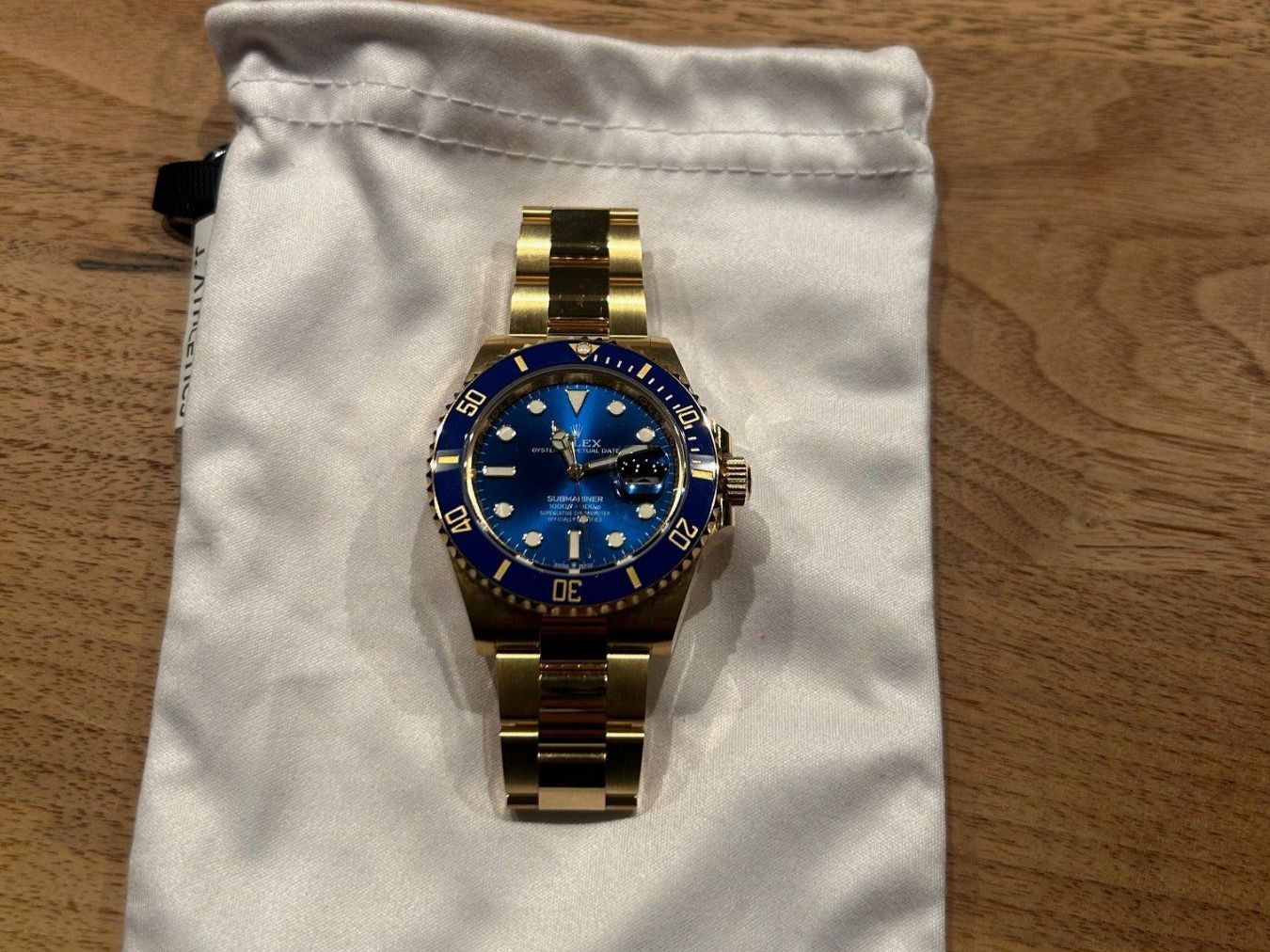 Rolex Orologi: Rolex Submariner Gold - Blaues Ziffernblatt – Nuovo (secondo la descrizione) da Elgg venduto da SebastianHuber 4