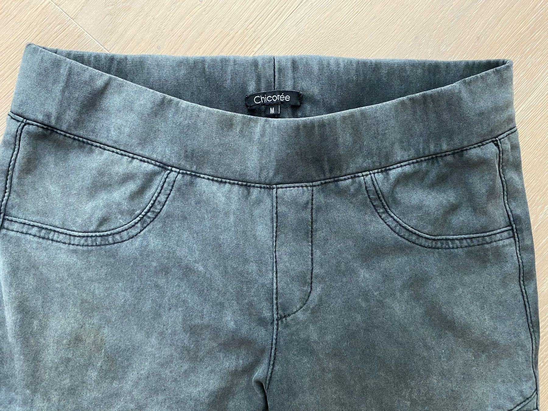 Hosen: Neuwertige dunkelgraue Freizeithose dehnbar Grösse M – Gebraucht aus Winkel von Flyhy2020 2