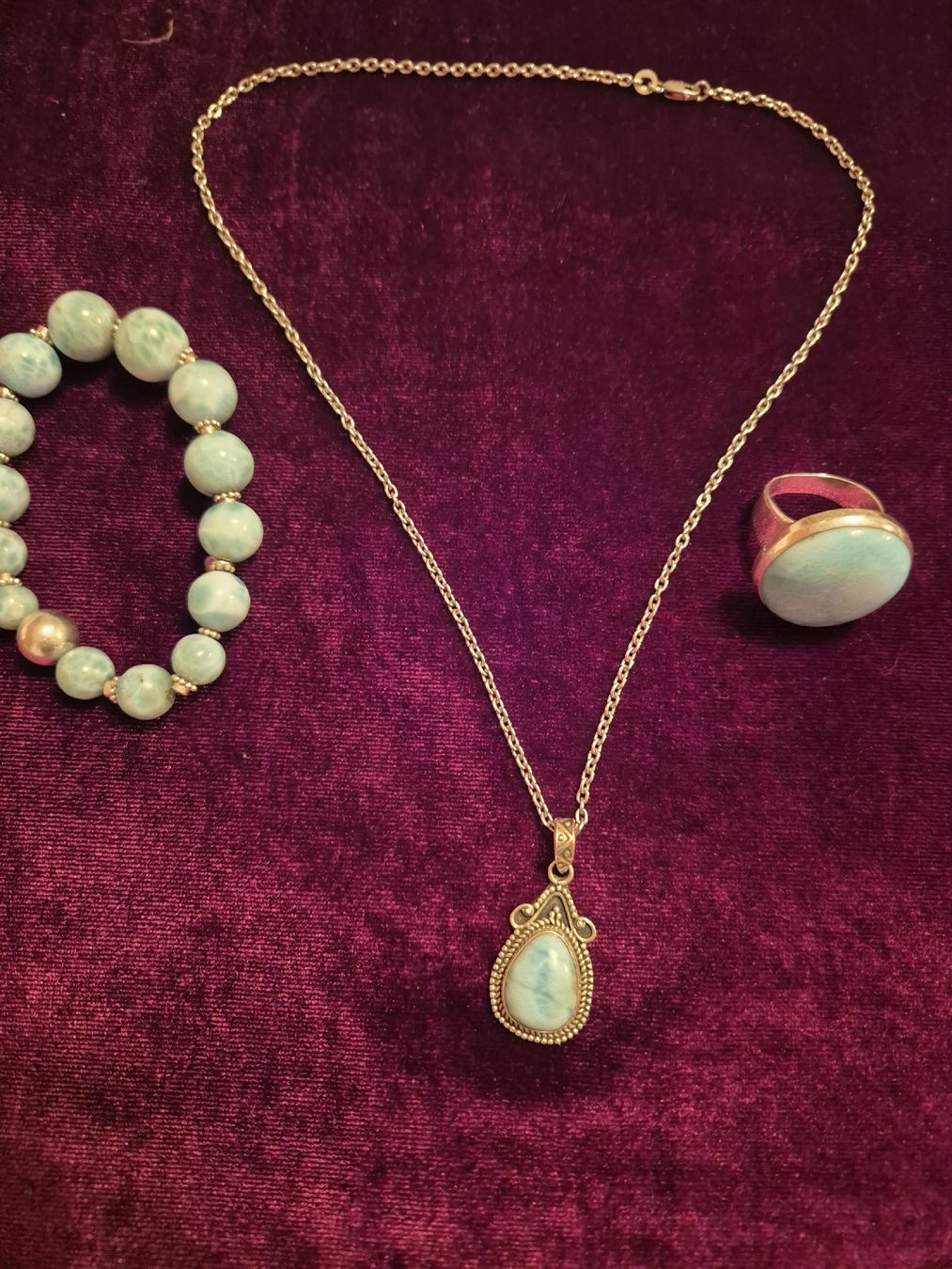 Altri gioielli: Larimar schmuck – Usato da Strengelbach venduto da romanna 4