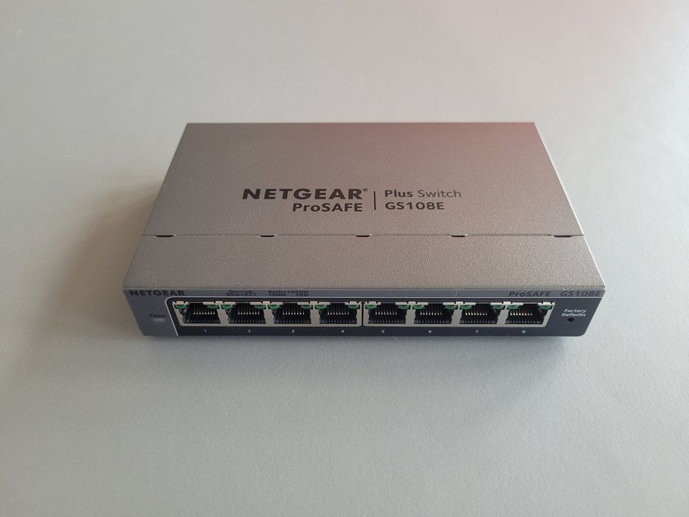 NetGear ProSAFE Plus Switch GS108E (Gebraucht) in Schlieren für CHF 12 ...