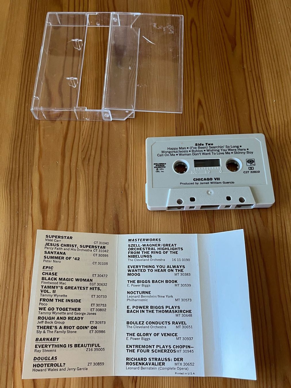 Cassettes audio: Chicago VII - CBS 1974 – D'occasion à Zürich par Gurkis 3