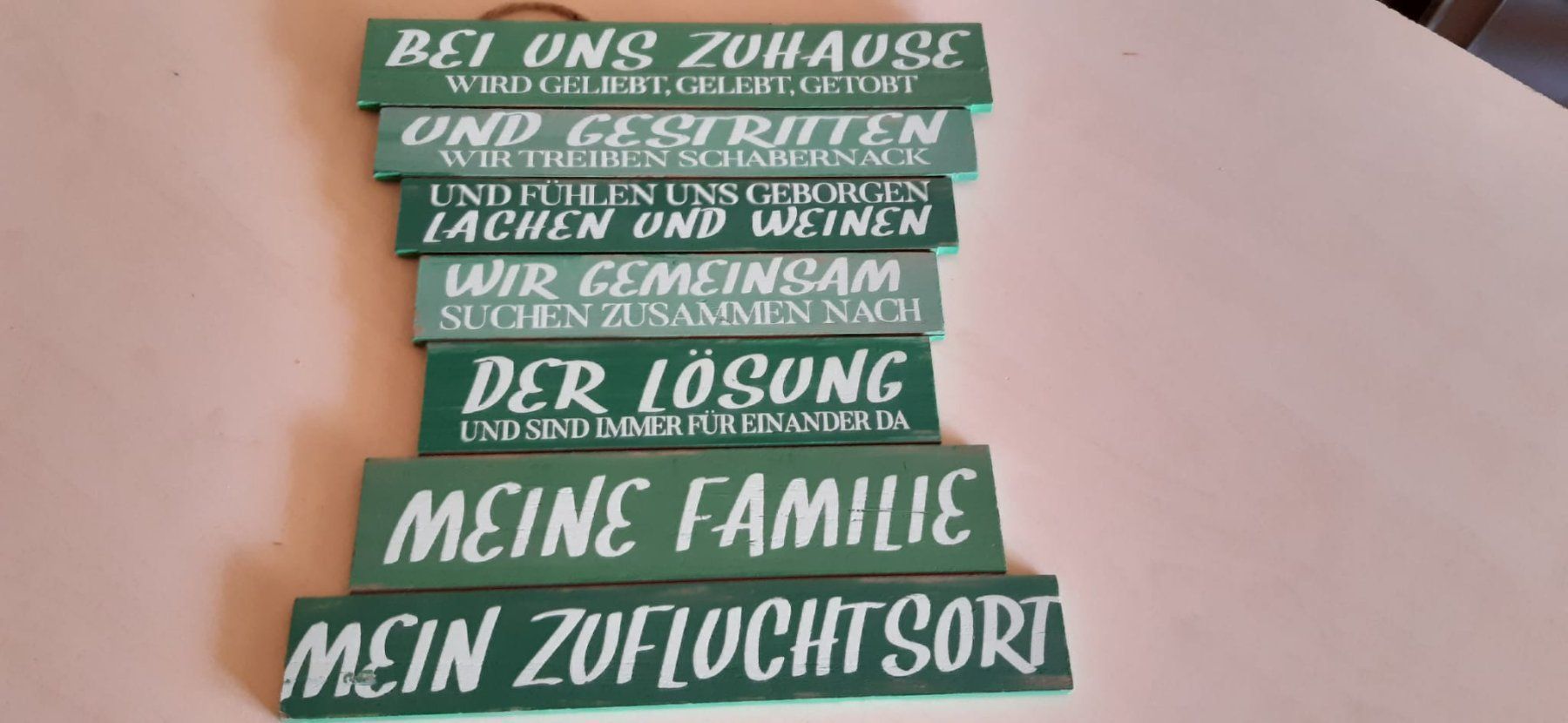 Insegne: Spruchtafel/-schild – Usato da Werthenstein venduto da Sublix