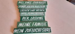 Spruchtafel/-schild