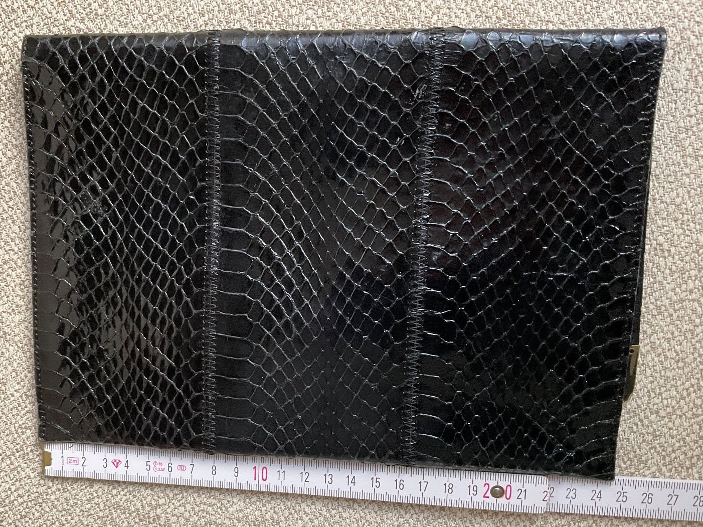 Taschen für Damen: Leder Clutch schwarz – Gebraucht aus Urdorf von alda02 2