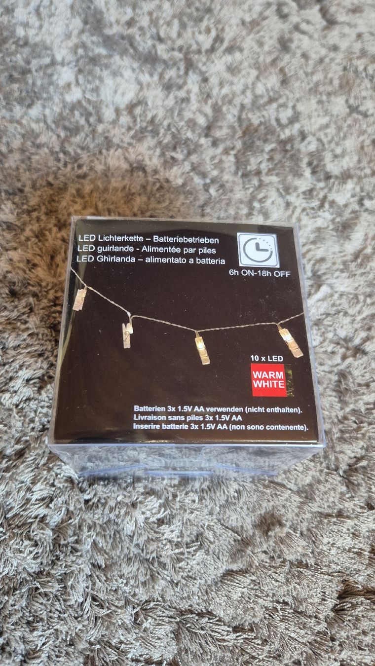 Ghirlande e barre luminose: LED Lichterkette  – Nuovo e nell'imballaggio originale da Oberriet SG venduto da maxie97