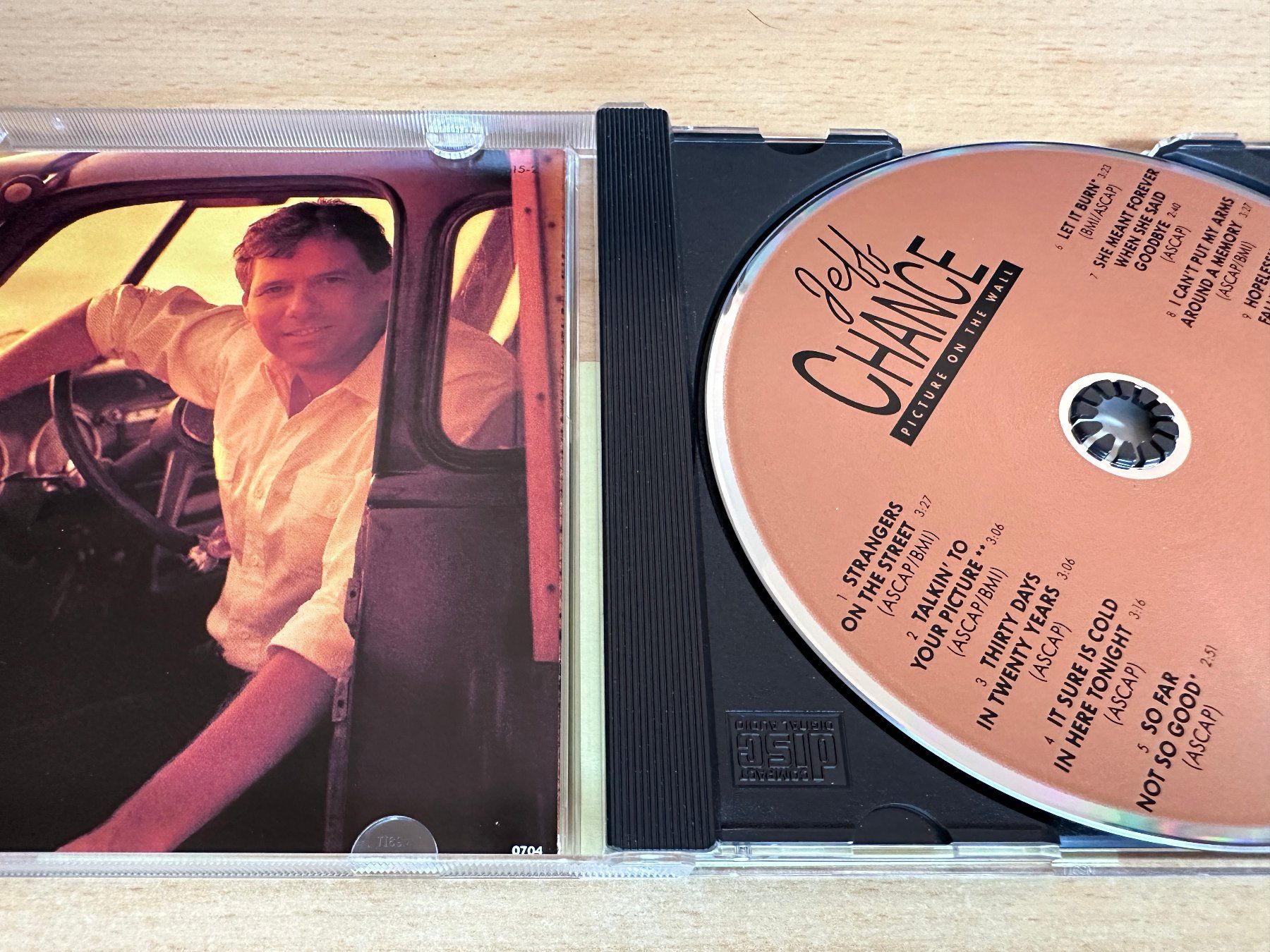 CD: Jeff Change - Picture on the Wall – Usato da Rikon im Tösstal venduto da Alpenmutz 2