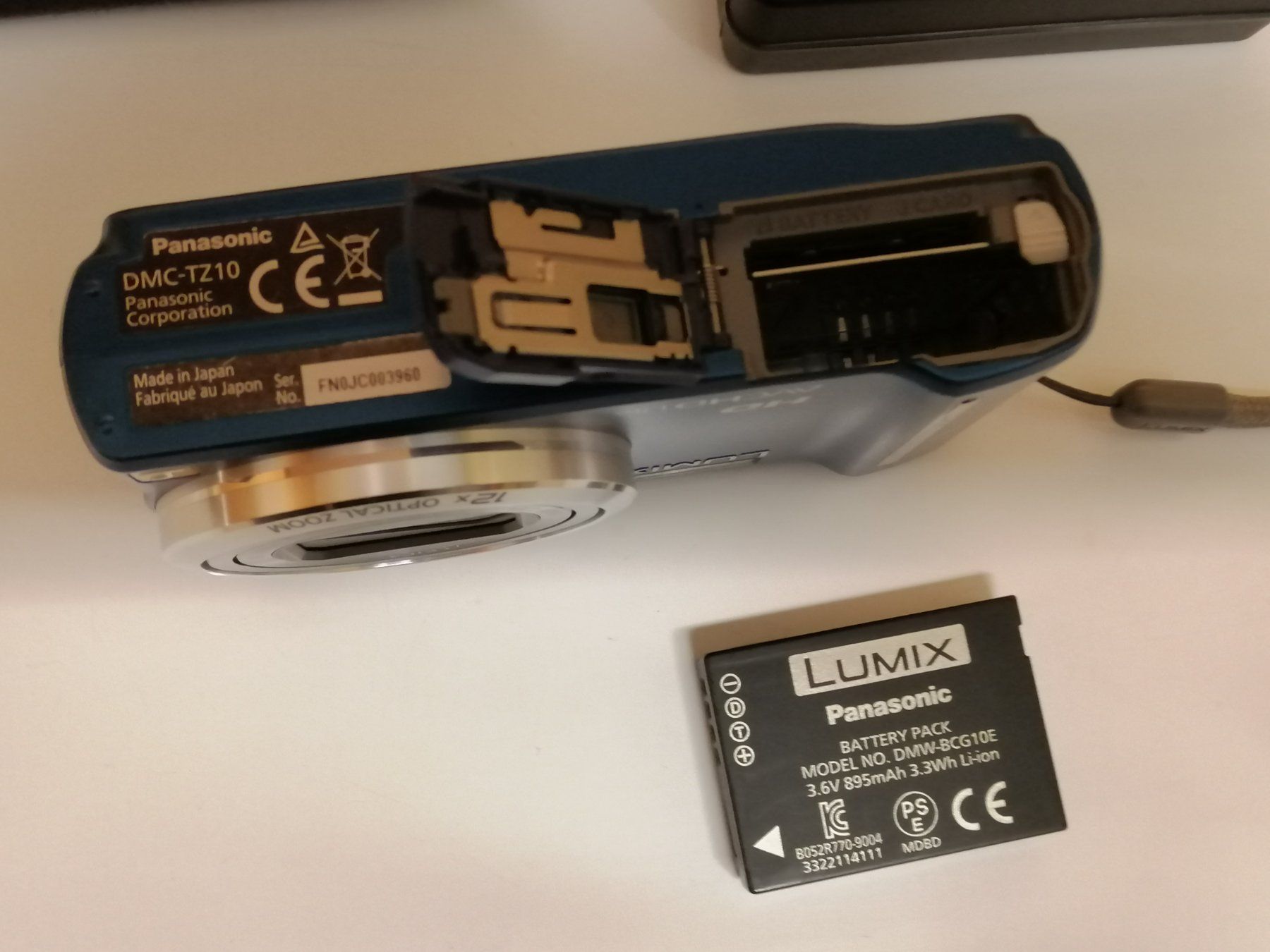 Panasonic Fotocamera: Panasonic DMC-TZ 10 – Usato da Ennenda venduto da Melru 3