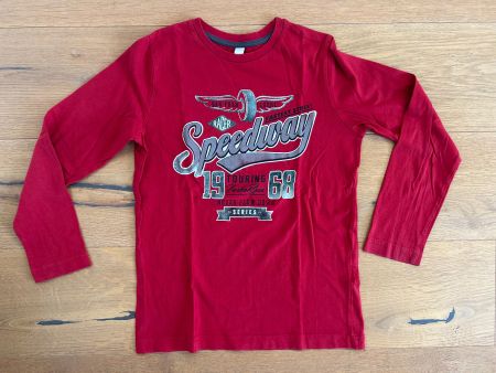 Kinder- Langarmshirt rot ESPRIT 140/146 (S, 10-11y)