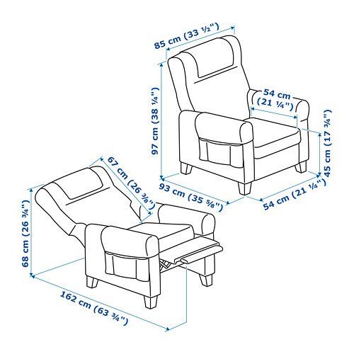 Ikea Sessel: IKEA Sessel MUREN Ruhses REMMARN dunkelgrau – Neu und originalverpackt aus Rothenburg von IKEA_Rothenburg 1