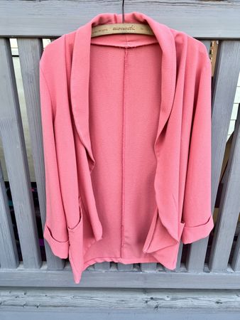 Damen Blazer Koralle Grösse M