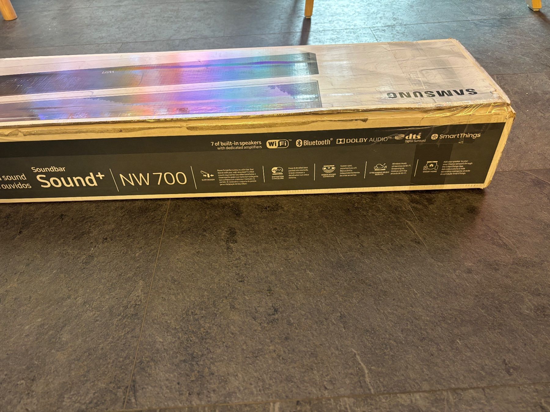 Samsung Heimkino: Barre de son Samsung avec caisson de basse sans fil – Neu und originalverpackt aus Crans-Montana von TaniaCretton 5