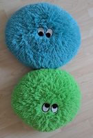 2x Flauschn - Gute-Laune-Knuddel-Kissen - Kissenmonster