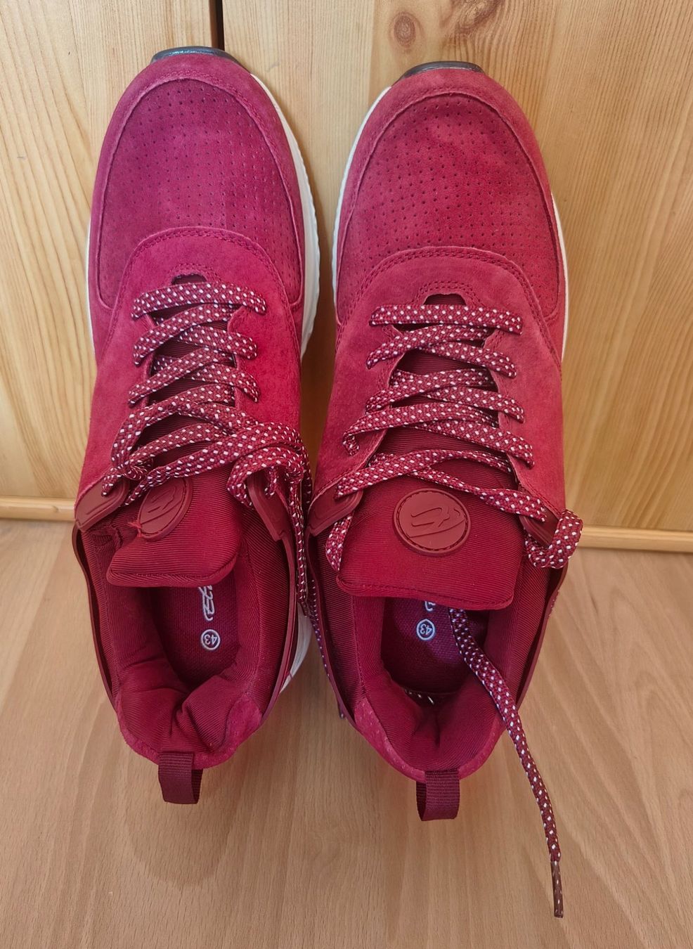 Scarpe da uomo: Sneakers Herren Grösse 43 Weinrot – Nuovo (secondo la descrizione) da Salez venduto da Givik. 3