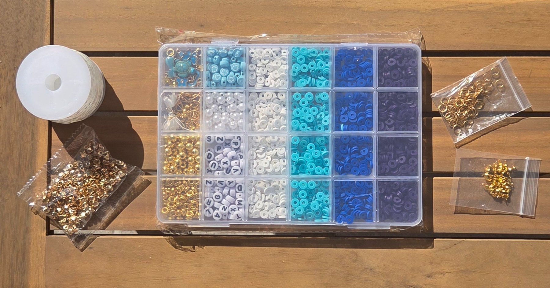 Kits de loisir créatif: Kit de perles+fil élastique – Neuf avec emballage d'origine à Vevey par sev_nw9m
