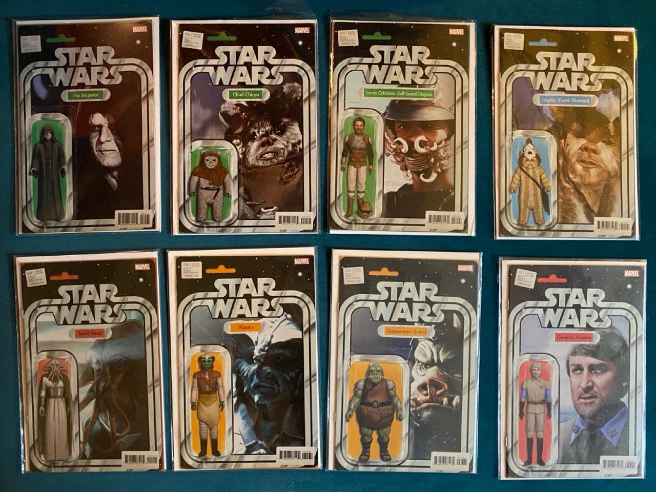 Fumetti: Komplettset Marvel Star Wars Action Figure Variant Comics – Usato da Schmiedrued venduto da swissgeeks01 2