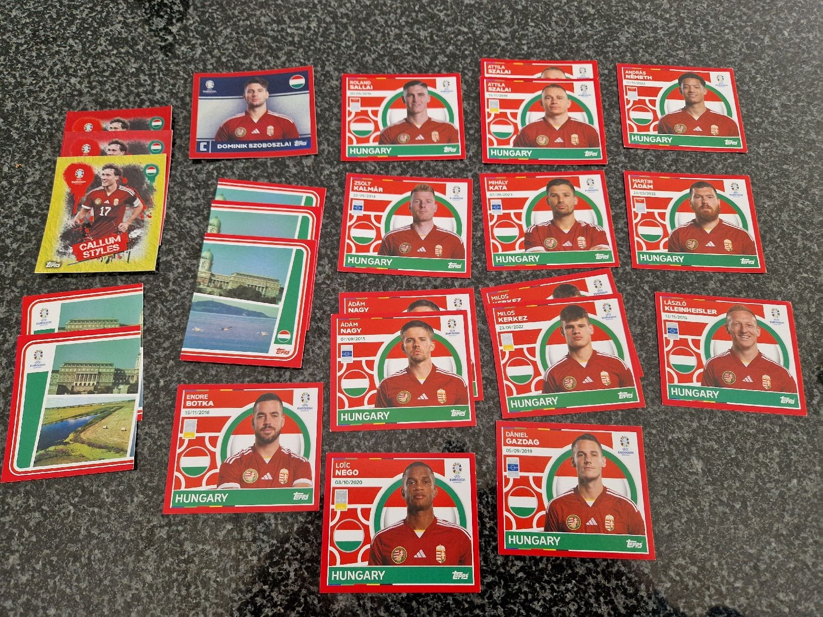 Topps Carte collezionabili: Topps Euro 2024 - Hungary – Usato da Romont FR venduto da raj_sjv9 1