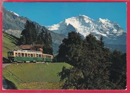 WENGERNALP-BAHN MIT JUNGFRAU, 24.7.1981