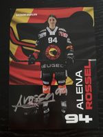 Alena Rossel SC Bern Autogrammkarte Saison 2025/26 signiert