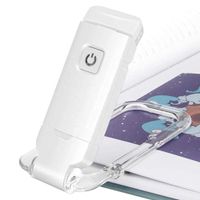 Leselampe USB Wiederaufladbare Klemmleuchte 2 Einstellbare